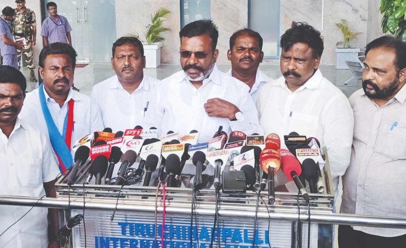 டெல்லி வேறு தமிழ்நாடு வேறு – திருமாவளவன்