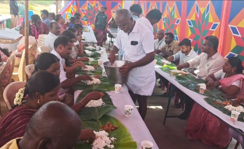 உங்களுடன் ஸ்டாலின்…  மொரட்டுபாளையம் பகுதியில் மொரட்டு விருந்து
