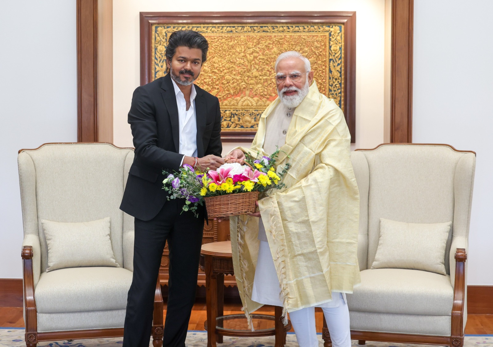 ஒரு நன்றி  4 கோரிக்கைகள்: முதல்வர் விஜய் – பிரதமர் மோதியிடம் பேசியவை என்ன?